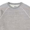 Orslow Loop Wheel Crew Neck Sweatshirt - Heather Gray - Thumbnail 3
