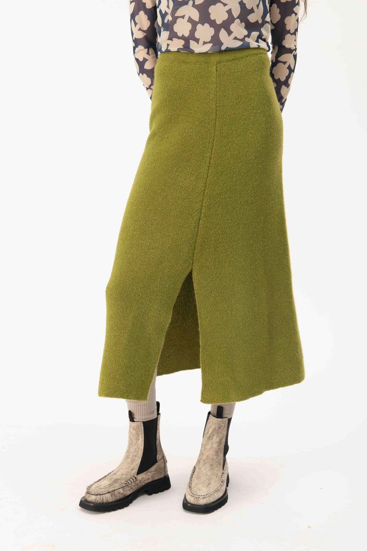 Mundaka Diablo Skirt - Avocado - Image 1 of 4