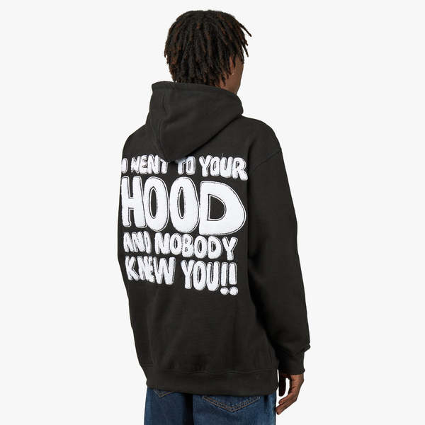 Iggy NYC I Went To Your Pullover Hoodie - Black | Garmentory