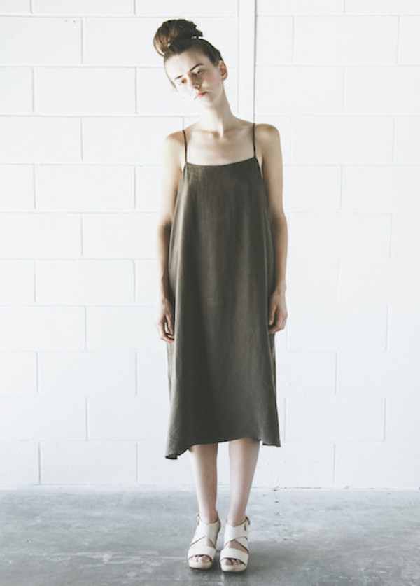 chinese dress ladies National Chinese V-neck Cotton Linen Dress – Buddhatrends main image 0