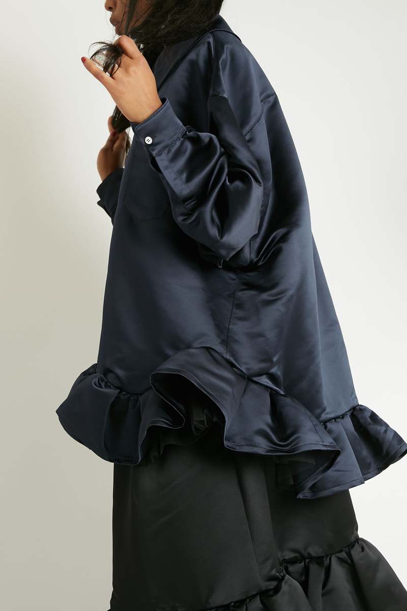 COMME des GARCONS GIRL コート（その他） 紺 2023724A0006 COMME des GARCONS(コムデギャルソン) コート(レディース