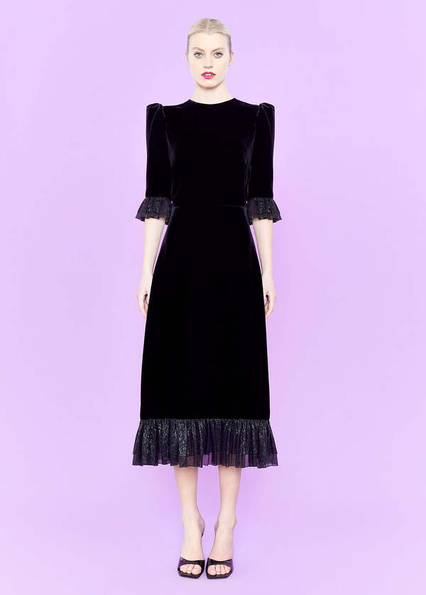 The Vampire's Wife The Falconetti Dress Black