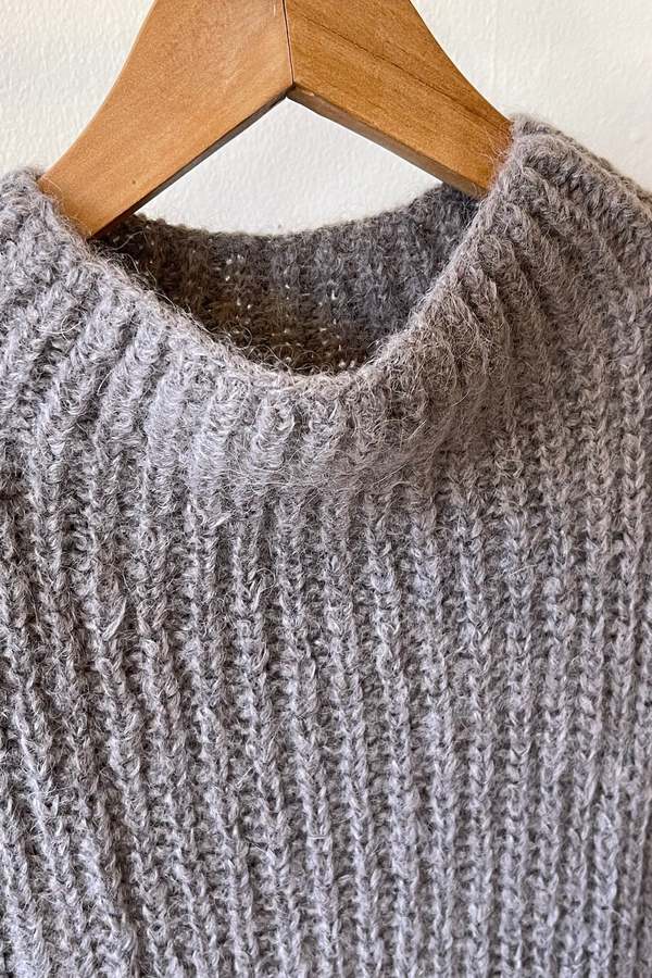 Evam Eva Alpaca Long Sweater Otter Garmentory