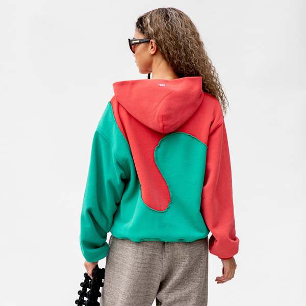 【関税込み】ERL レッド Swirl フーディ ERL COCA COLA SWIRL HOODIE RED | TODAY CLOTHING