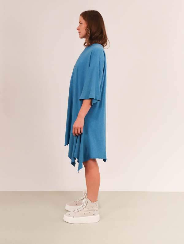 ★MM6 Maison Margiela★ Classic Shirt Dress Blue S52CT0684S5 Cotton midi dress in blue - MM 6 Maison Margiela | Mytheresa