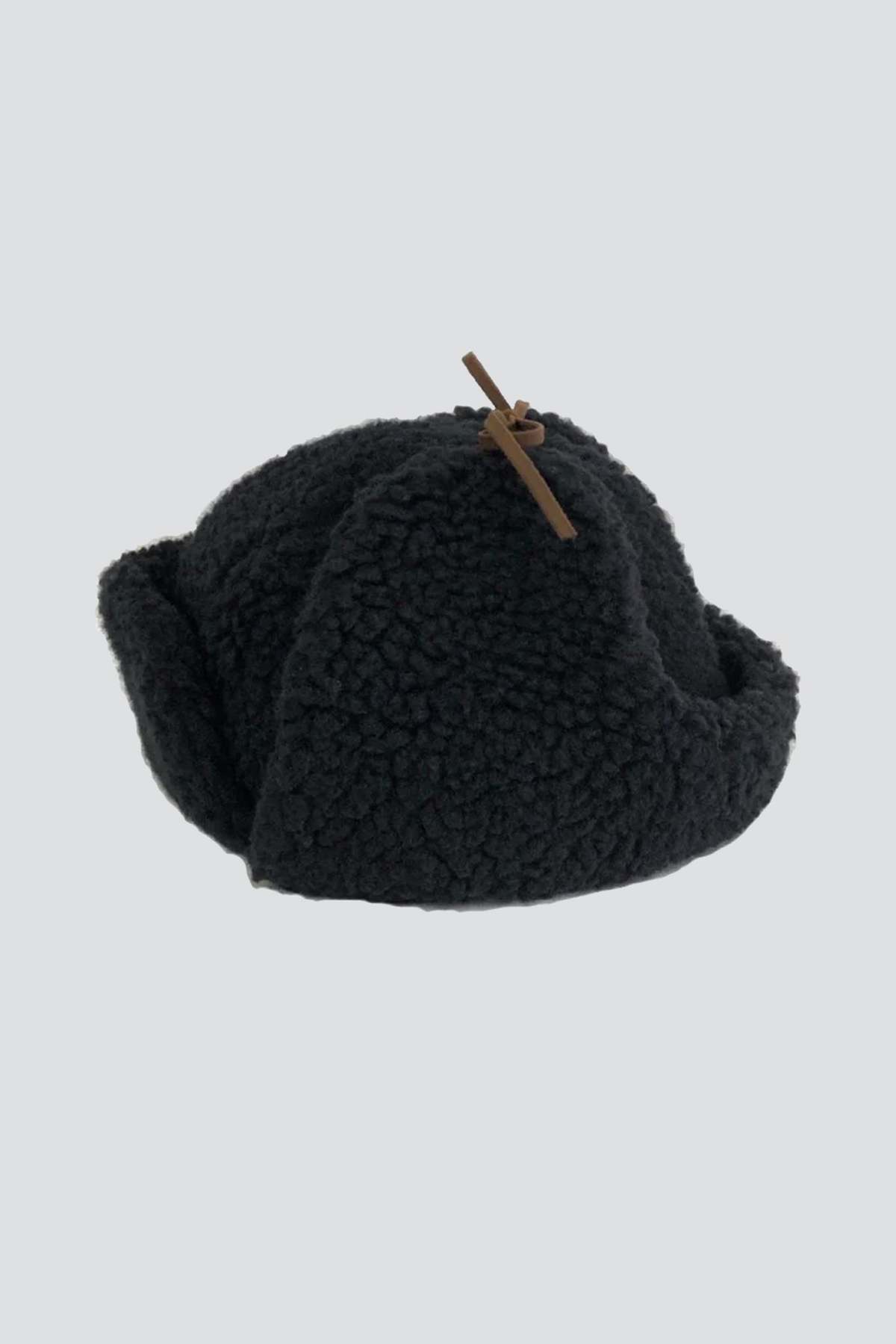Câbleami Boa Aviator Hat - Black - Image 3 of 3