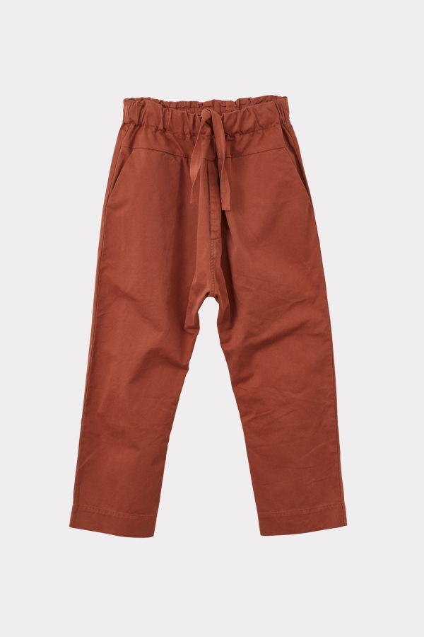 Caramel Judo Trouser - Claret