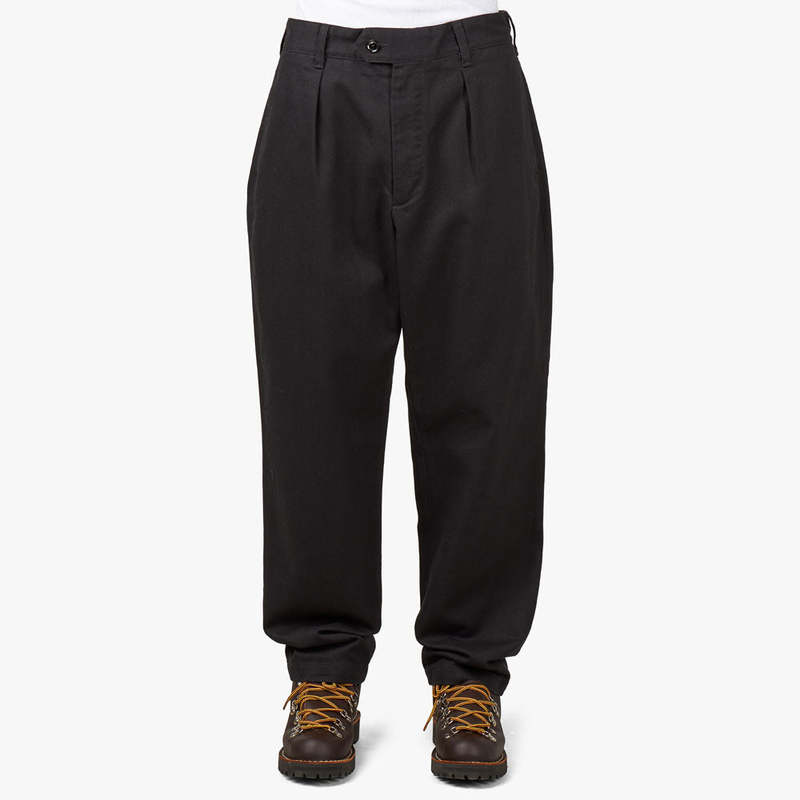 Engineered Garments Heavy Twill Carlyle Pant - Black