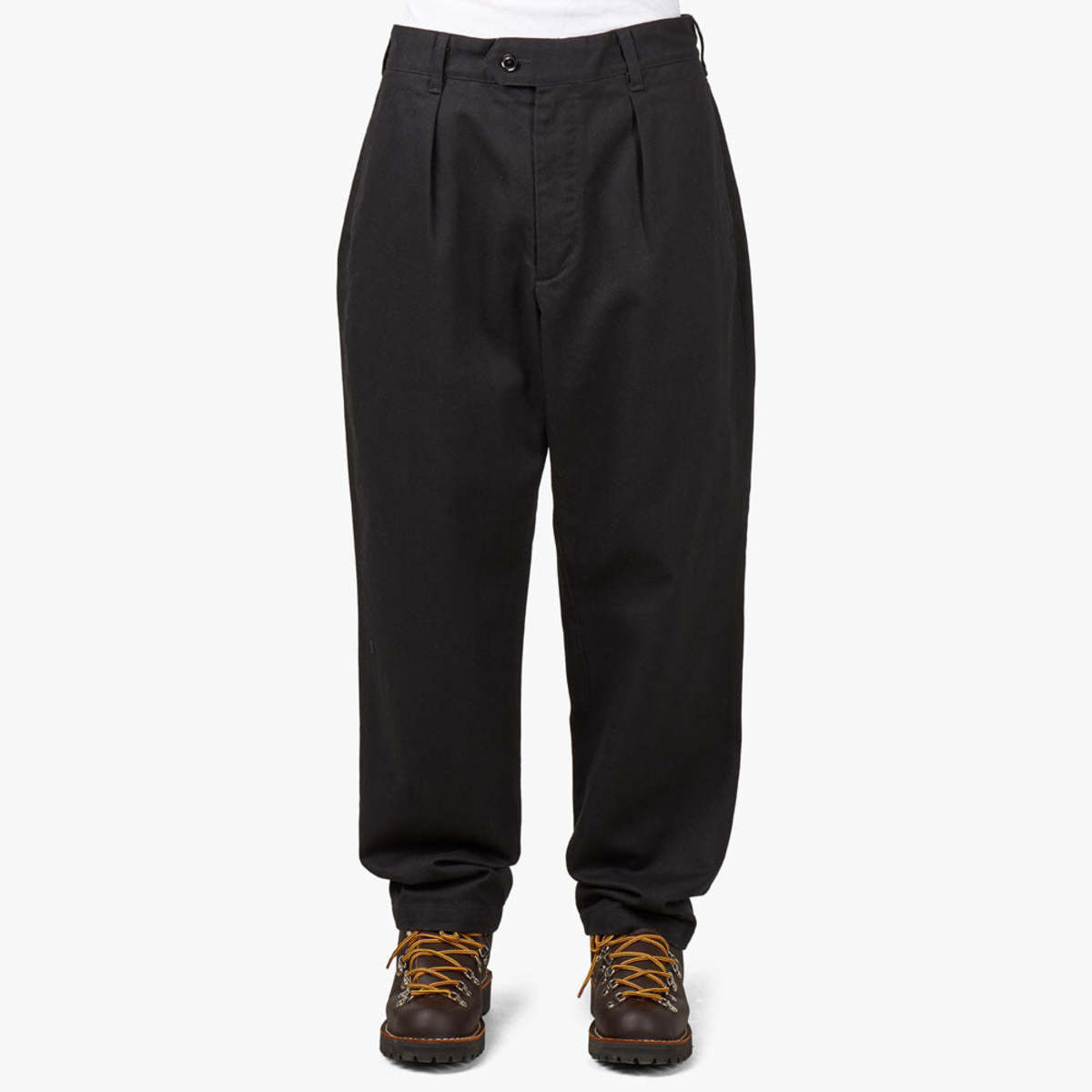 Engineered Garments Heavy Twill Carlyle Pant - Black | Garmentory