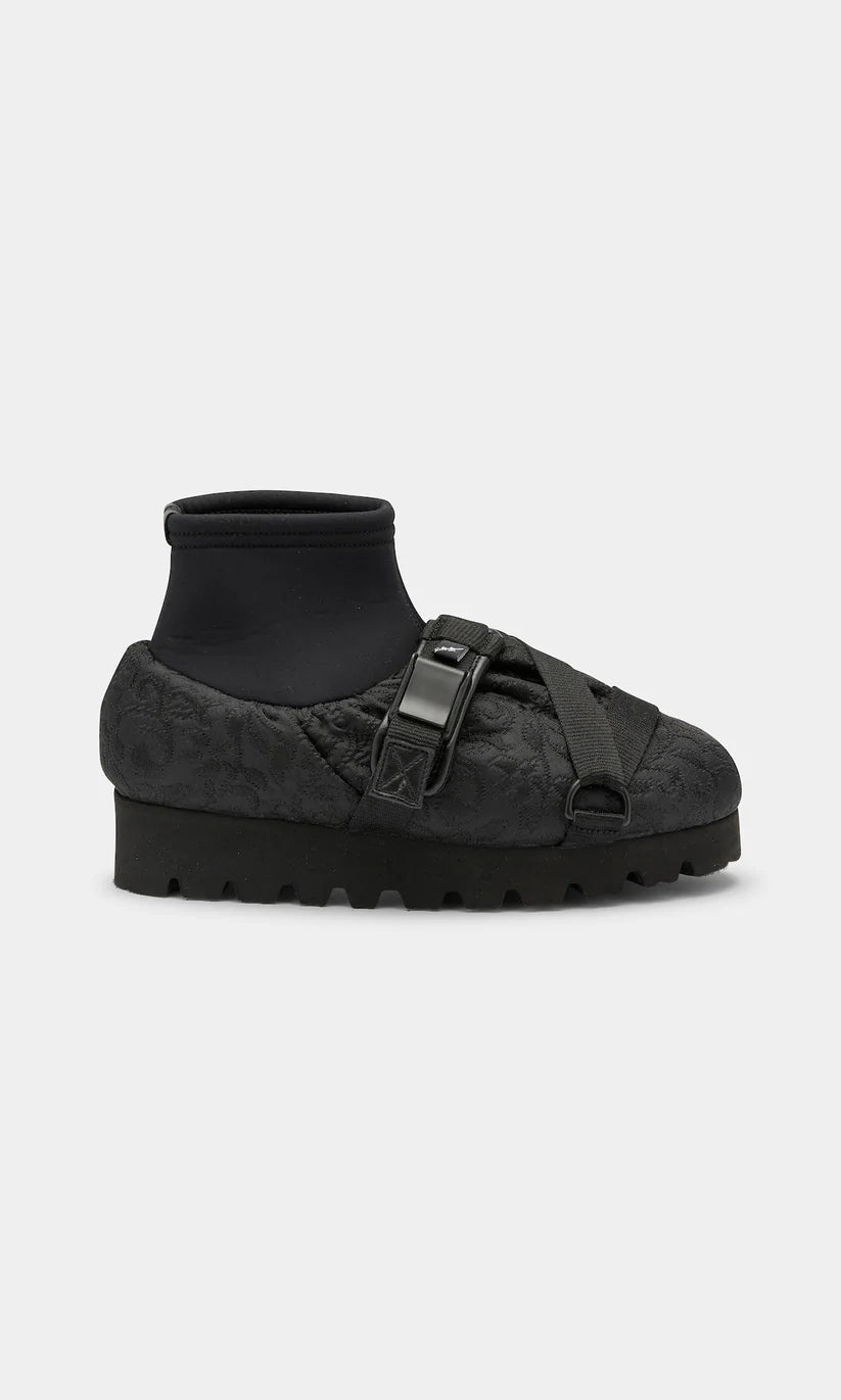 Yume Yume Jacquard Mid Camp Shoe - Black | Garmentory