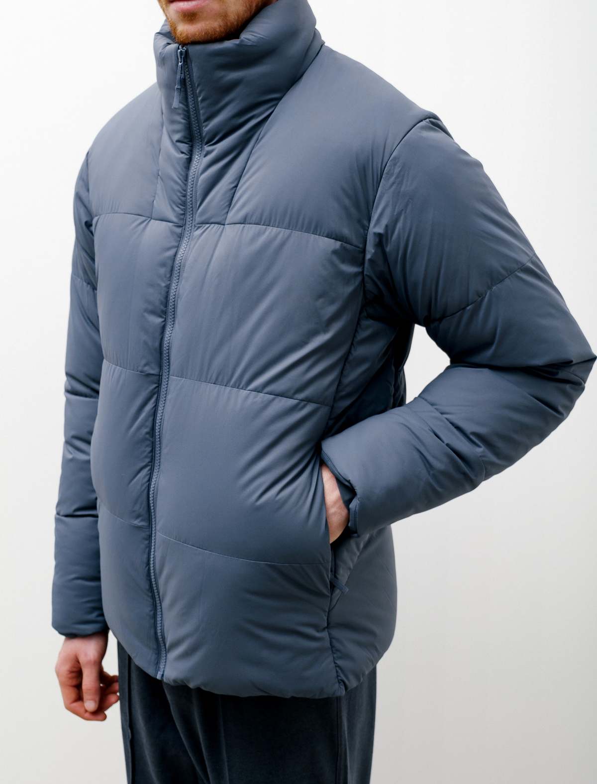 Veilance Conduit Down Jacket Overcast Garmentory