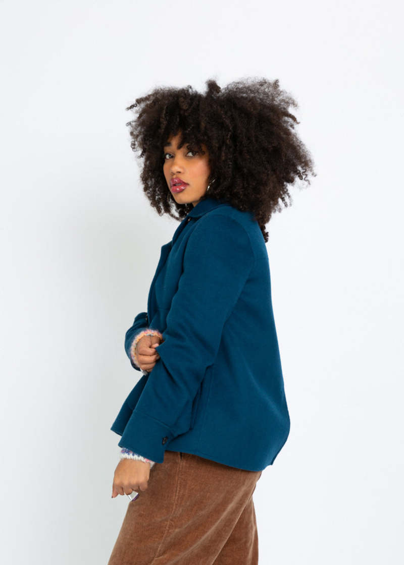 Odeeh Wool Jacket - Prussian Blue