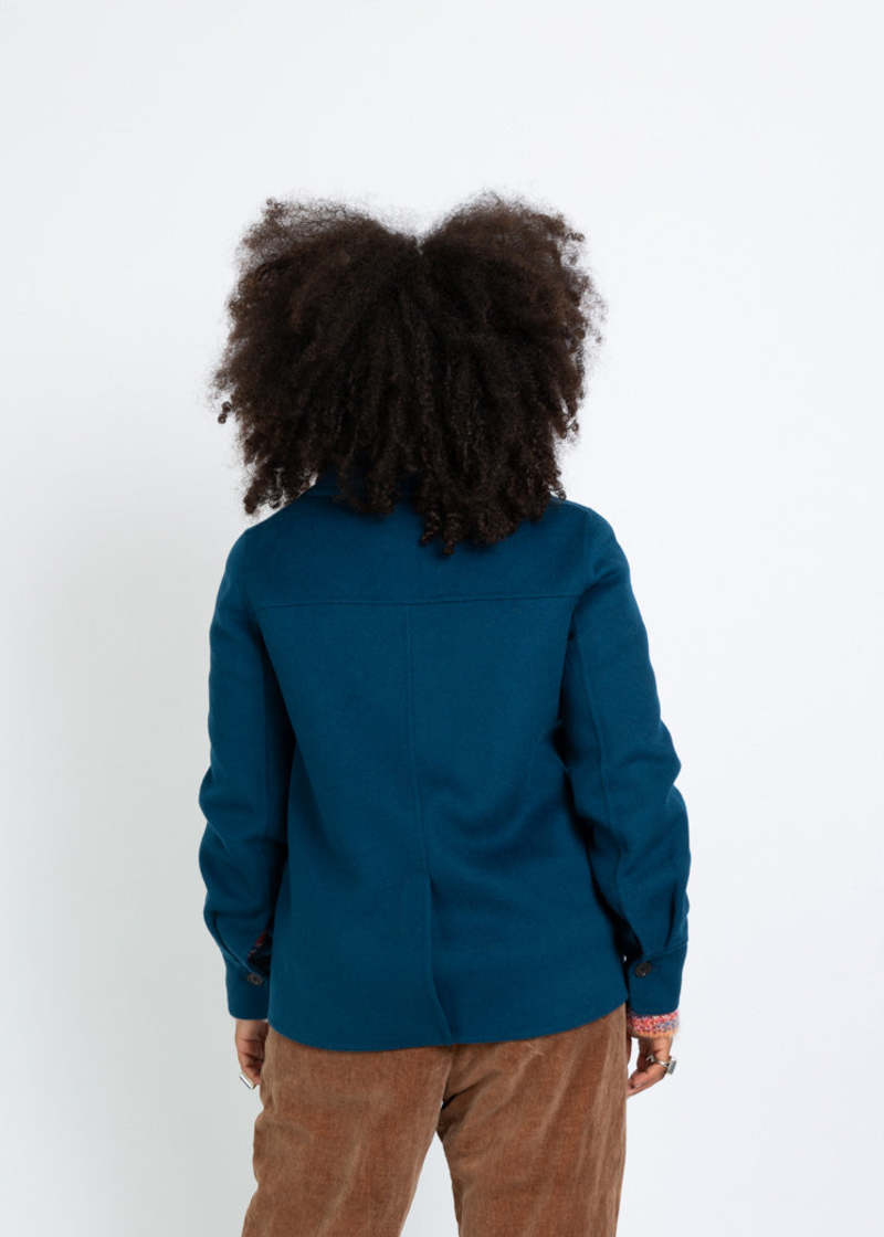 Odeeh Wool Jacket - Prussian Blue