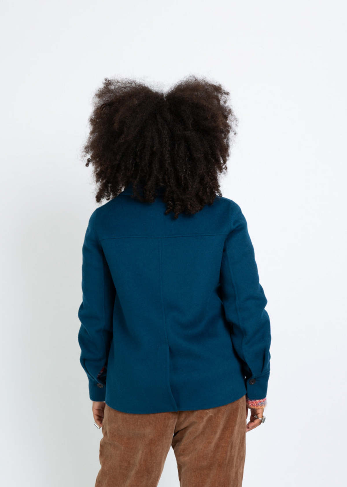 Odeeh Wool Jacket - Prussian Blue - Image 4 of 5