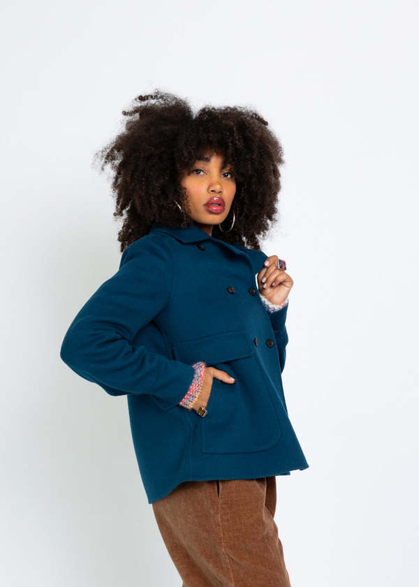 Odeeh Wool Jacket - Prussian Blue