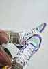 VEJA V10 Leather Marni Sneakers - Orchid/Black - Thumbnail 5