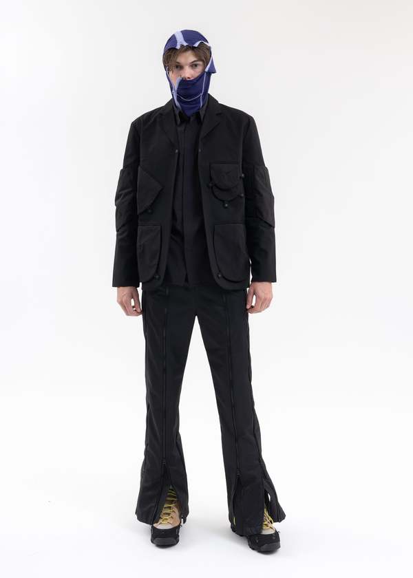 POST ARCHIVE FACTION (PAF) 5.0 SHIRT RIGHT - BLACK | Garmentory