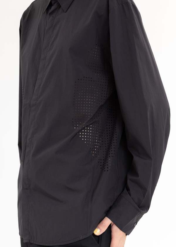 POST ARCHIVE FACTION (PAF) 5.0 SHIRT RIGHT - BLACK | Garmentory