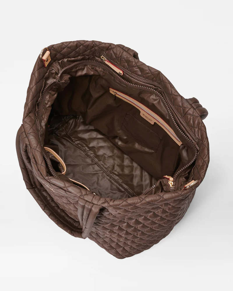 MZ Wallace Large Metro Tote Deluxe - Walnut