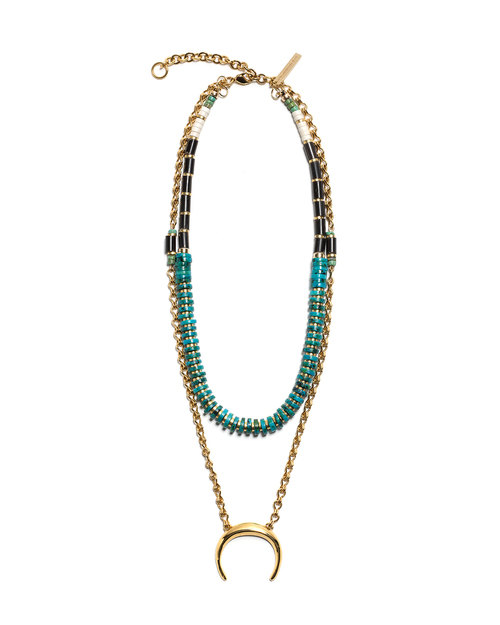 Lizzie Fortunato Snake Charmer Necklace Lizzie Fortunato Snake Charmer Necklace