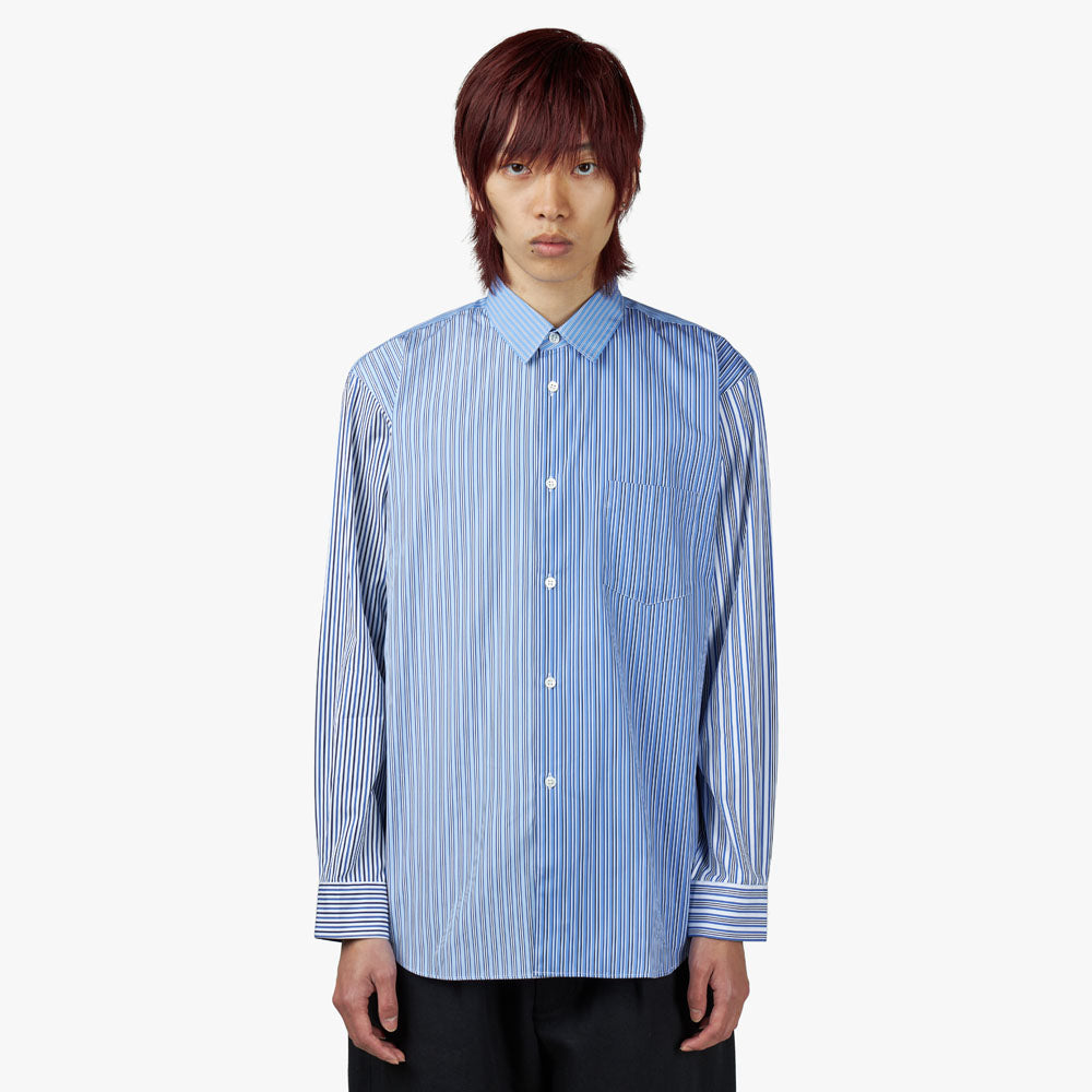 Comme des Garçons Yarn Dyed Stripe Poplin Shirt - Stripe 2