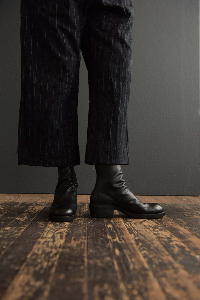 ミドルブーツ GUIDI Women Boots AW796ZIBABYBUFFALOBLKT Black Guidi Black 796Z Boots Guidi