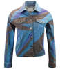 Madison Maison Penelope Slim Jean Jacket - Light Blue - Thumbnail 1