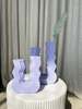 Ri-Ri-Ku WAVY U VASE - LILAC - Thumbnail 4