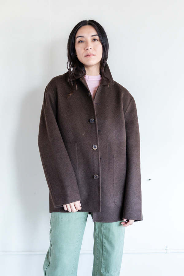 極美品 seya. 23AW DOUBLE-FACE YAK JACKET L seya. 23aw DOUBLE FACE YAK JACKET
