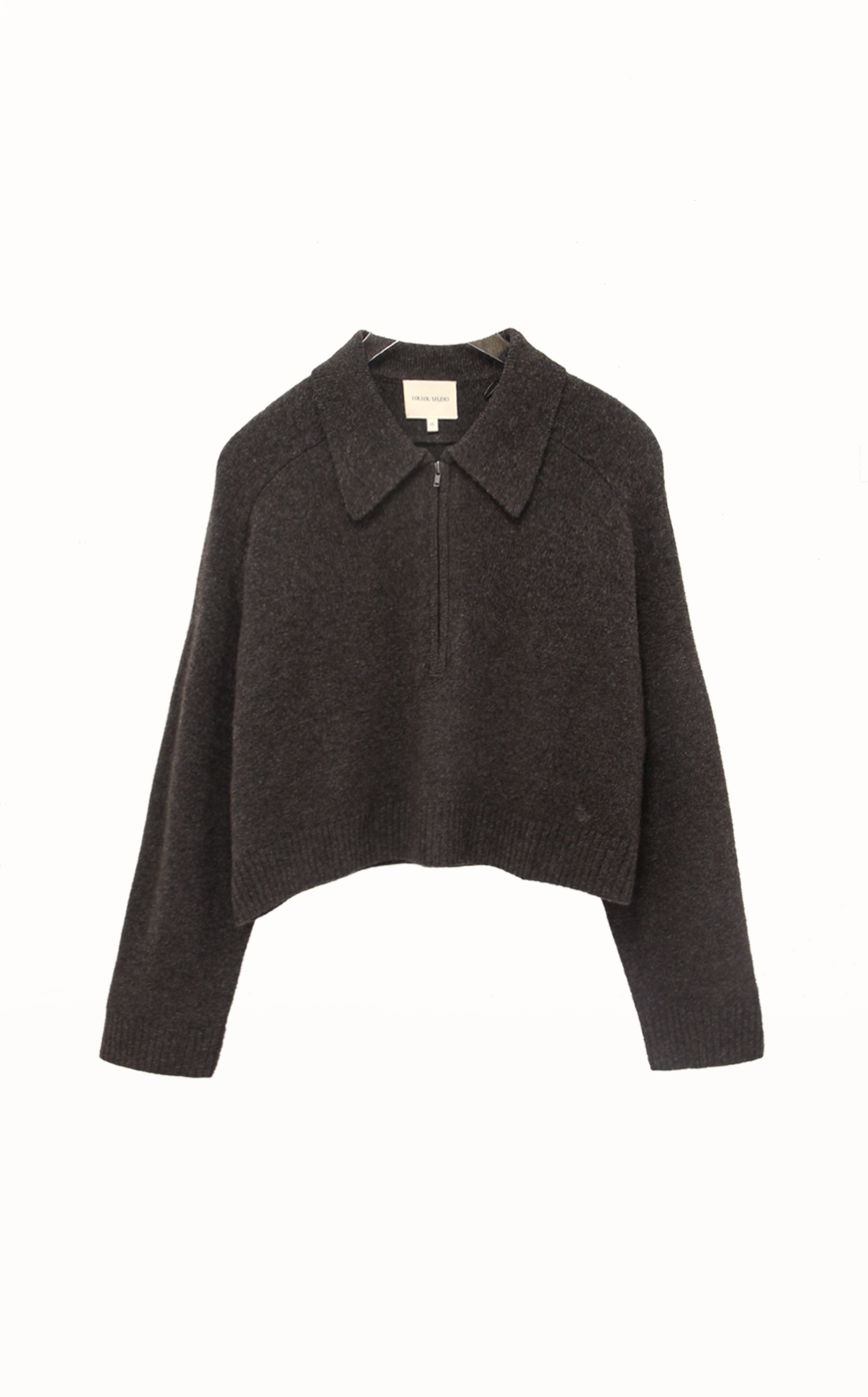 LouLou Studio Banni Sweater - Black Melange | Garmentory