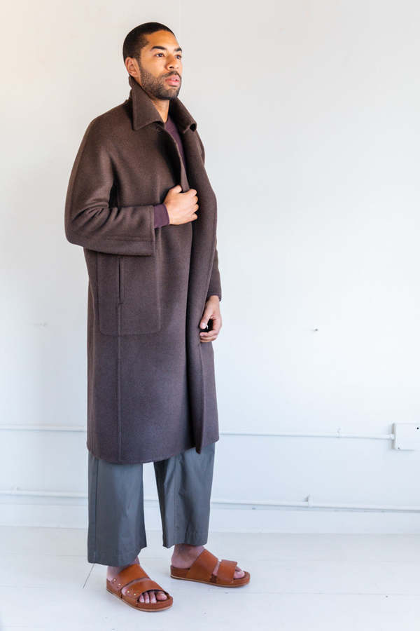 今週末限定値下＜seya.＞DOUBLE FACE FAROE COAT　モス3 Double Face Faroe Jacket – seya-voyage