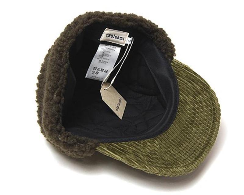 Câbleami Four Panels Cap in Olive main image 1