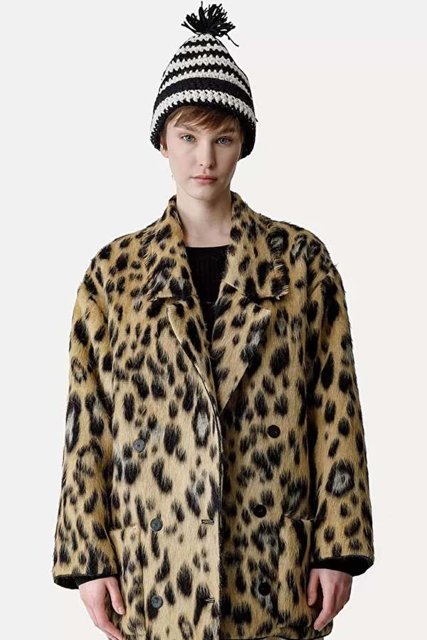 Forte Forte Animal Pattern Fur Jacket - Leopard | Garmentory