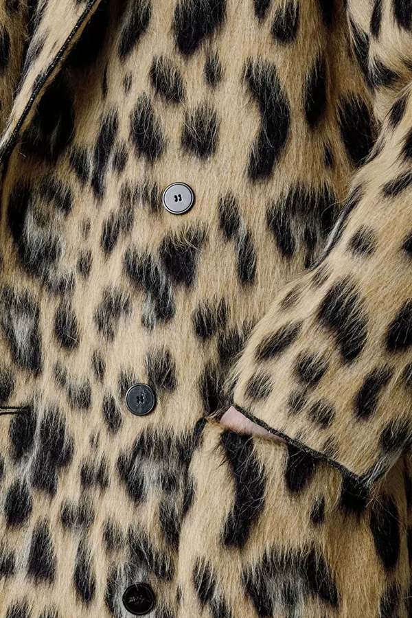 Forte Forte Animal Pattern Fur Jacket - Leopard | Garmentory