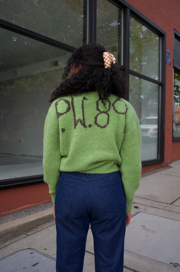 トップス paloma wool Ben trobat Knit Paloma Wool Ben Trobat Sweater - Green | Garmentory