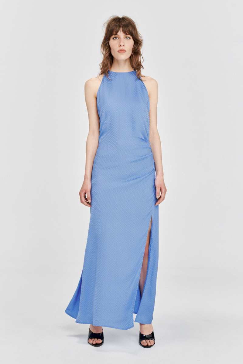chinese dress ladies Atlas One Shoulder Gown