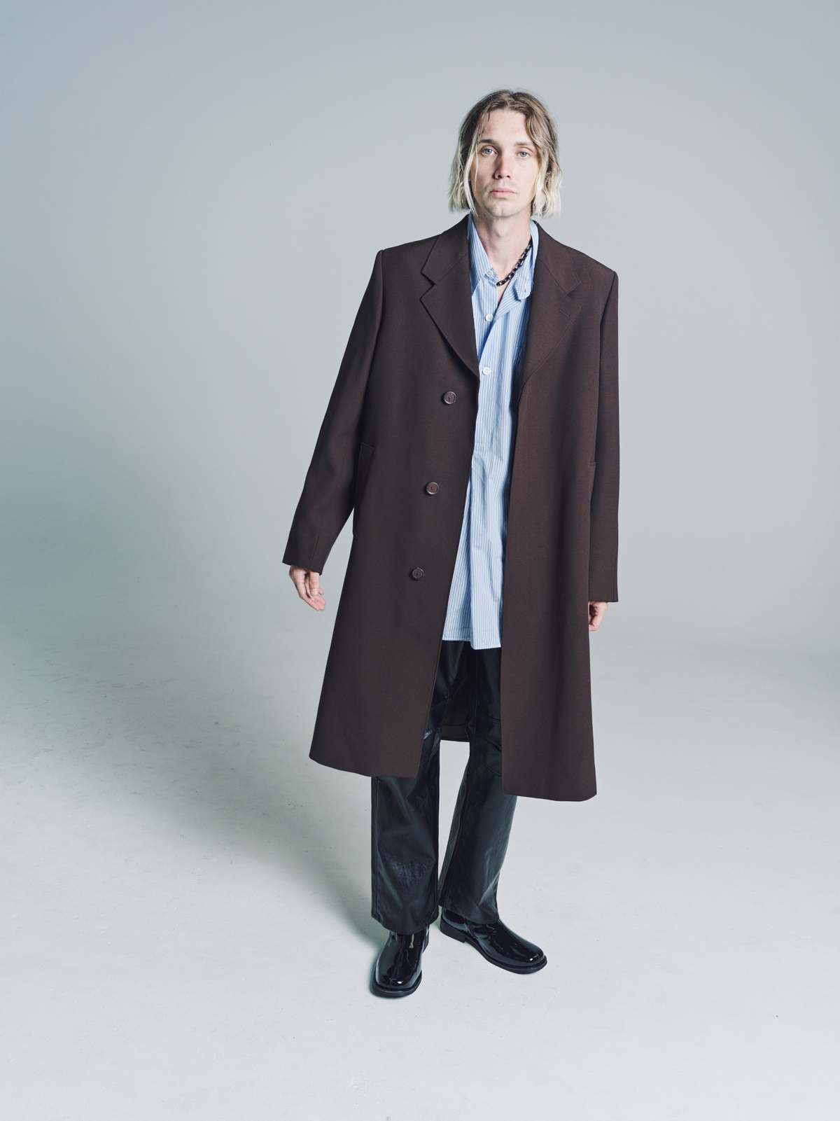ourlegacy UNIFORM COAT Brownサイズ46 Our Legacy Exquisite Wool Uniform Coat - Brown | Garmentory