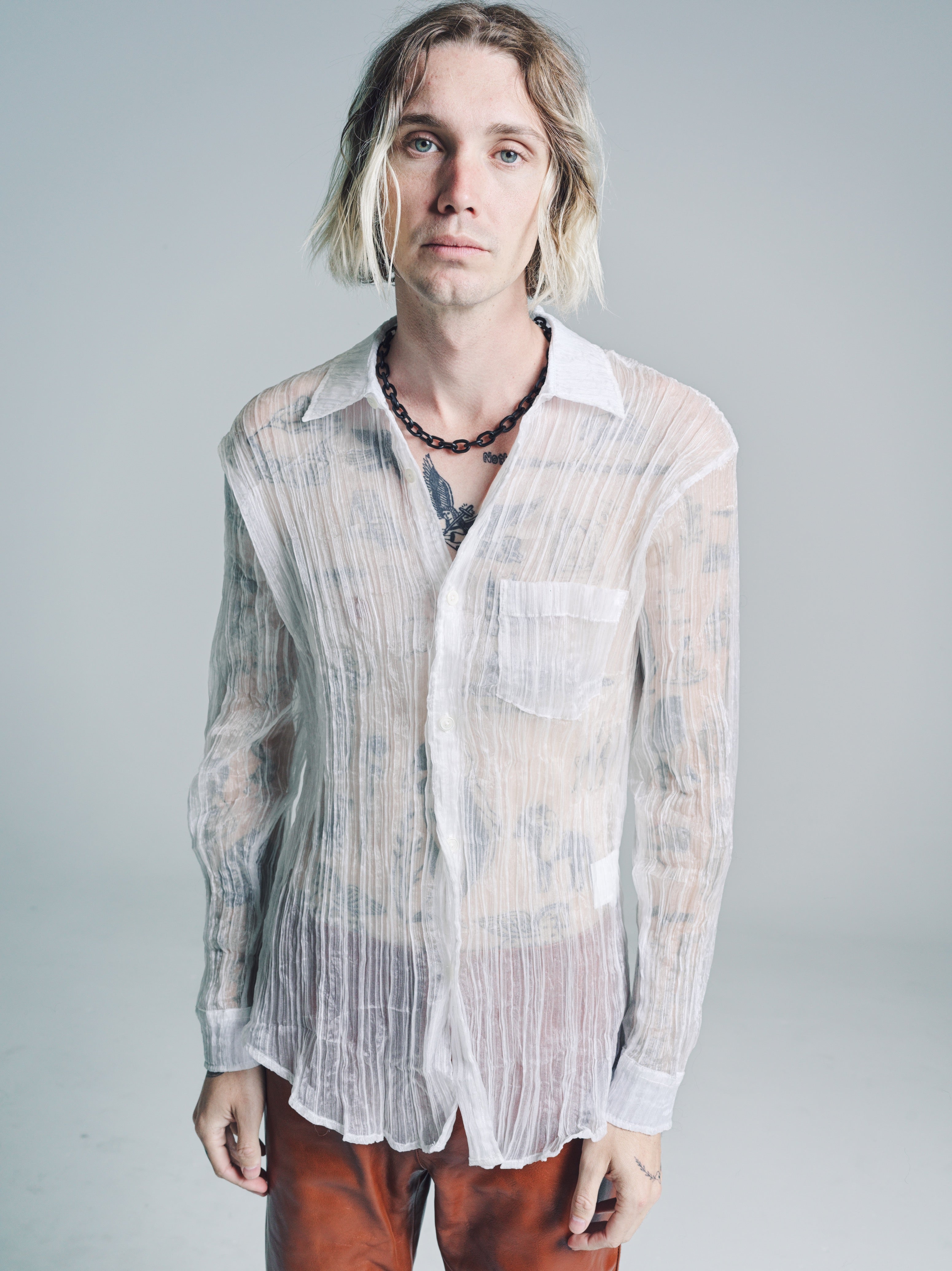 【期間限定値下げ】Our legacy INITIAL SHIRT Milky Our Legacy - Initial Shirt Milky Quartz Pleat