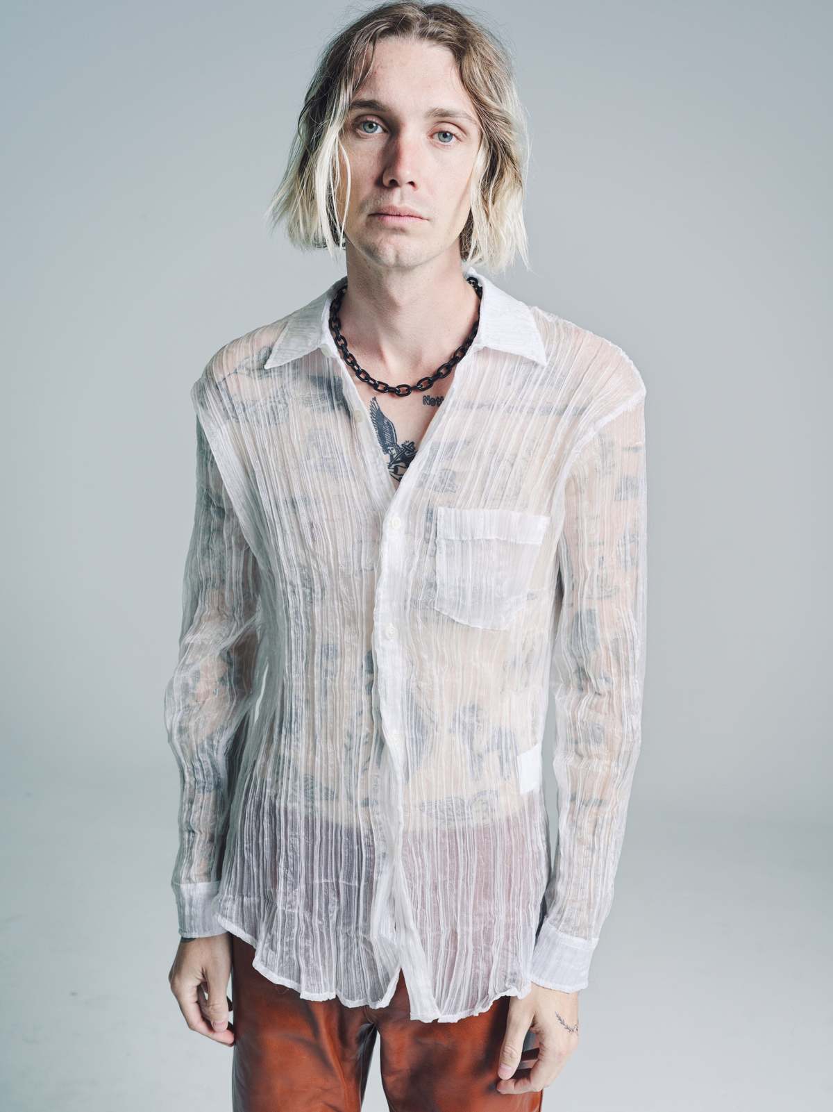 【期間限定値下げ】Our legacy INITIAL SHIRT Milky Our Legacy - Initial Shirt Milky Quartz Pleat