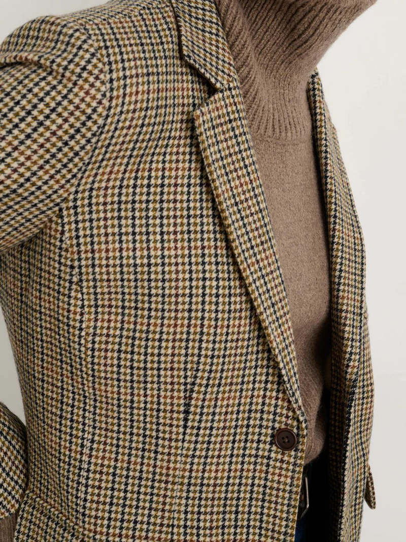 Veste Enfant Alexander James Vert Tweed Taille 28 - état D'occasion