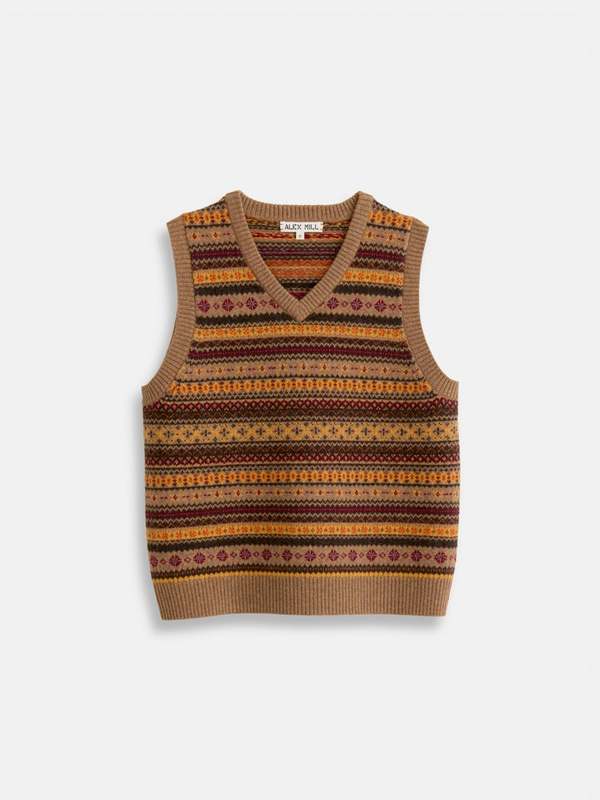 Alex Mill Fairisle Sweater/Vest | Garmentory