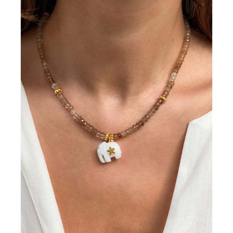 Sara Lashay HATHI NECKLACE Garmentory