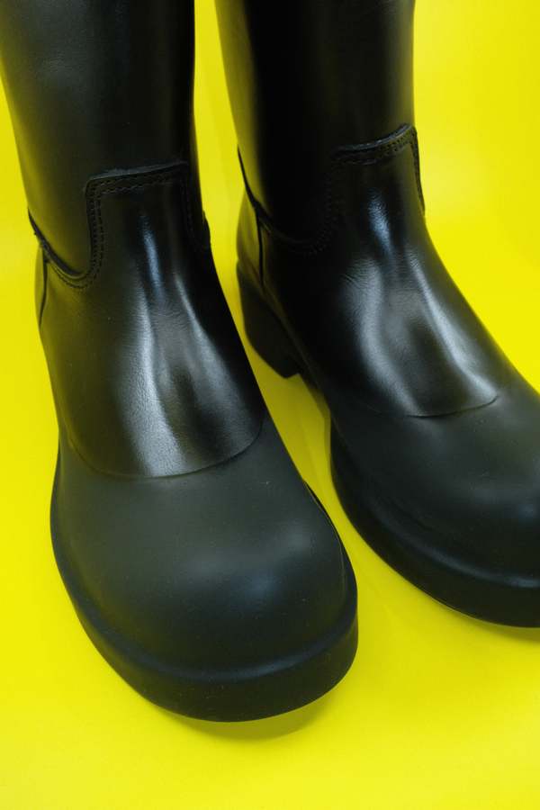 TAKAHIROMIYASHITA The Soloist. Leather Riding Boots Black Garmentory