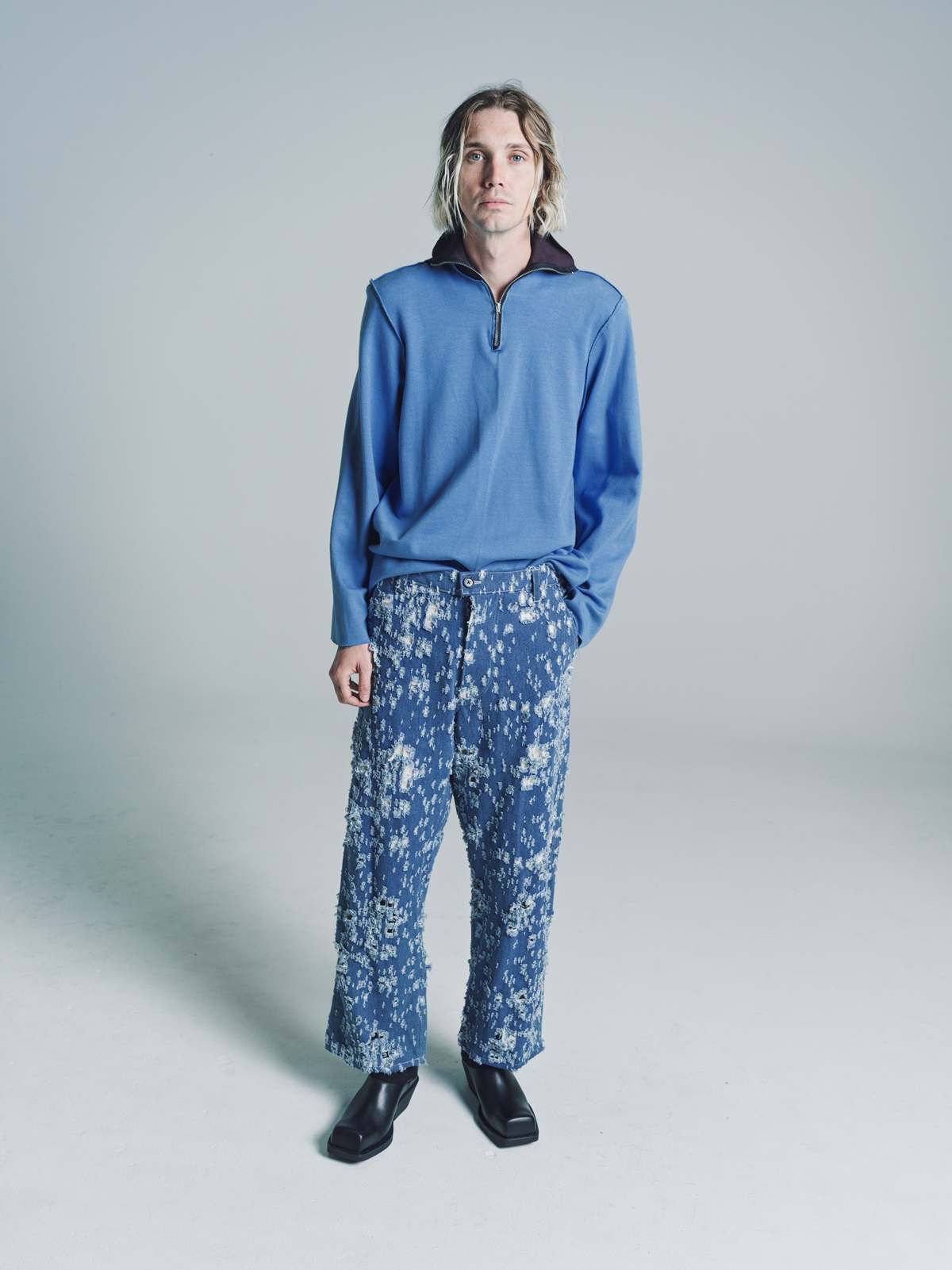 トップス camiel fortgens SPENCER COTTON JERSRY Hoodie-Cotton-Jersey-Heavy-