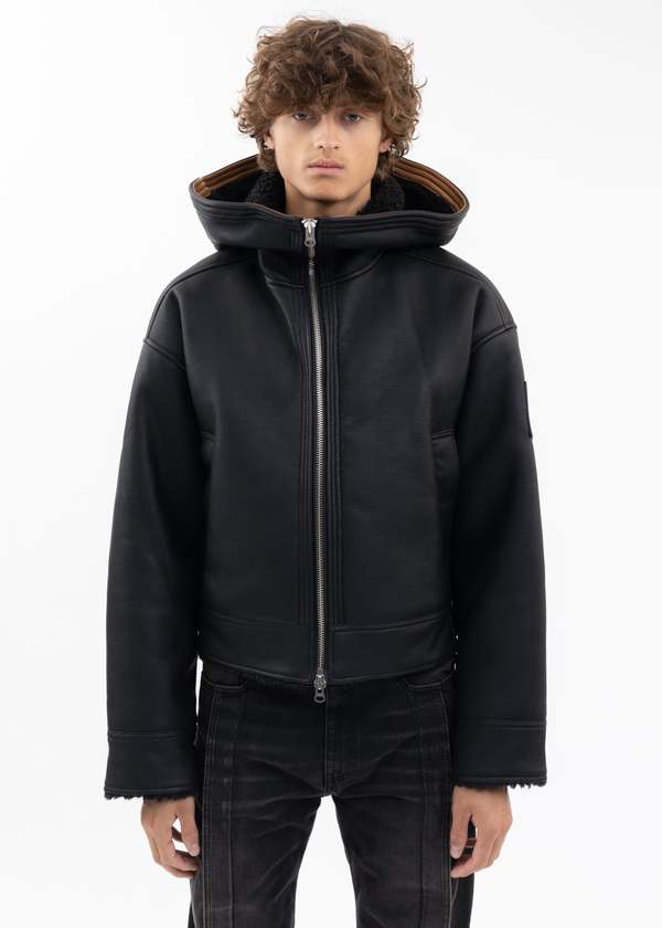 Y/project SPLIT WIRE JACKET - BLACK | Garmentory