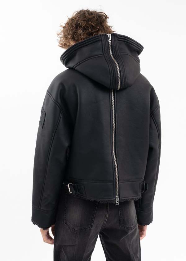 Y/project SPLIT WIRE JACKET - BLACK | Garmentory