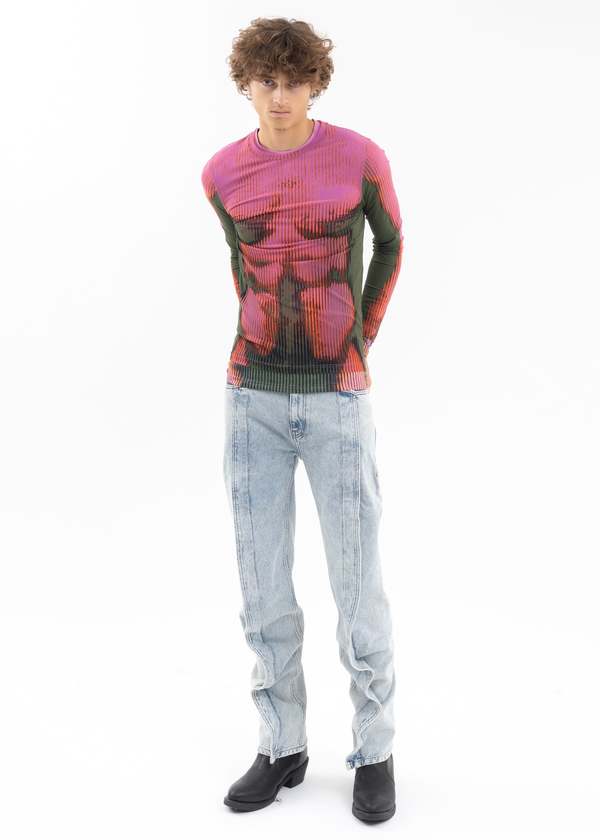 Y/project Jean Paul Gaultier Edition BODY MORPH MESH COVER