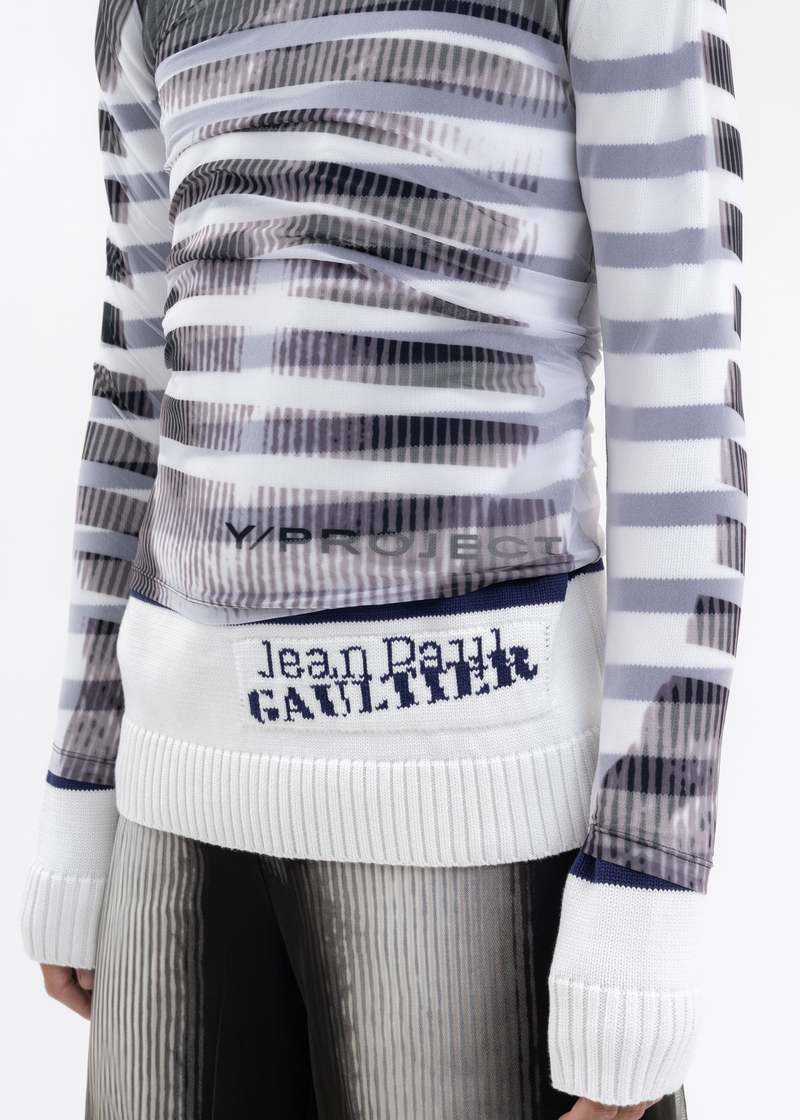 Y/project Jean Paul Gaultier Edition MARINIERE MESH COVER