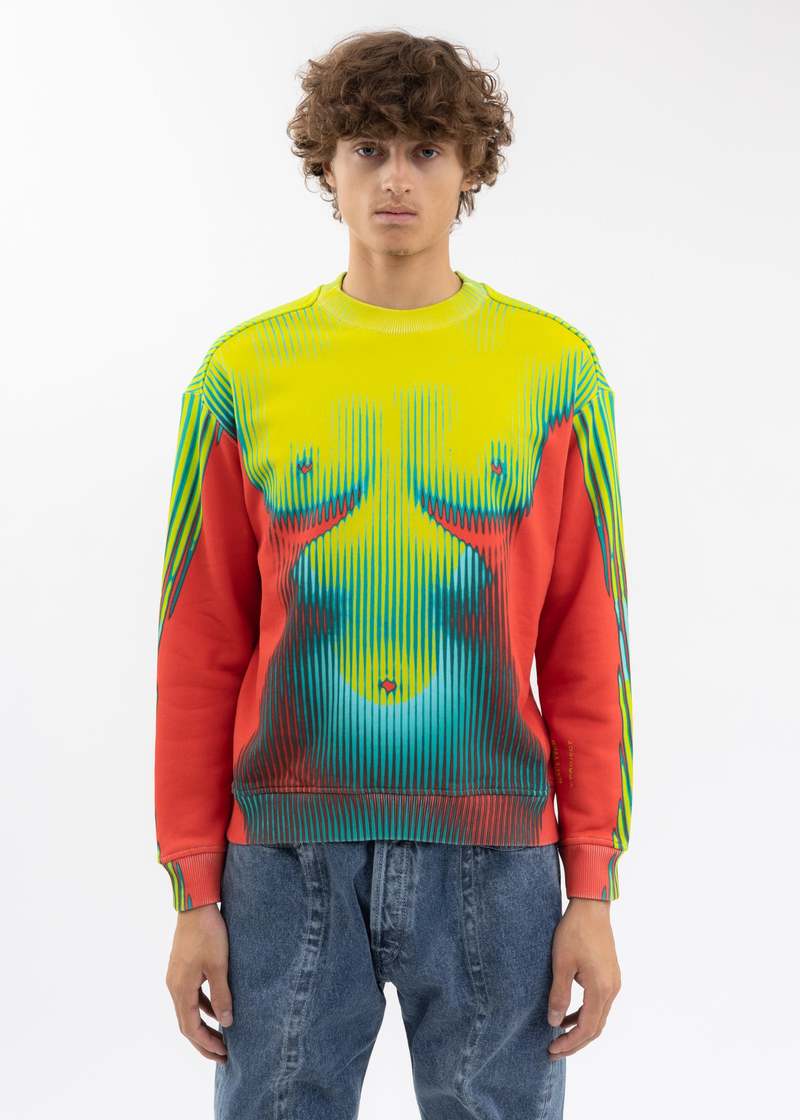 Jean Paul Gaultier アートプリント スウェット Jean Paul Gaultier アートプリント スウェット