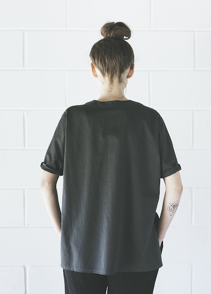 Ilana Kohn Lola Shirt | Faded Black Ilana Kohn Lola Shirt | Faded Black